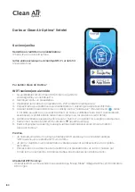 Предварительный просмотр 168 страницы Clean Air Optima CA-605B Smart User Manual