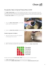 Предварительный просмотр 9 страницы Clean Air Optima CA-606B Manual