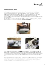 Preview for 5 page of Clean Air Optima CA-606W Manual