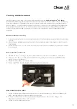 Предварительный просмотр 13 страницы Clean Air Optima CA-607B User Manual