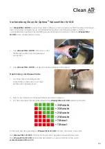 Предварительный просмотр 25 страницы Clean Air Optima CA-607B User Manual