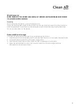 Preview for 9 page of Clean Air Optima CA-703B User Manual