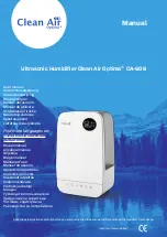 Предварительный просмотр 1 страницы Clean Air CA-606 User Manual