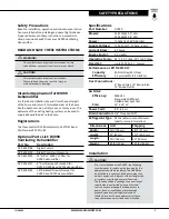 Preview for 3 page of CLEAN COMFORT DV090 Installation And Operation Manual