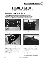 Preview for 17 page of CLEAN COMFORT DV090 Installation And Operation Manual