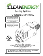 Clean Energy CE-140 Owner'S Manual preview