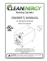 Clean Energy CE-340 Owner'S Manual preview