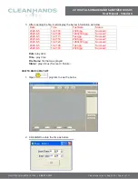Предварительный просмотр 16 страницы Clean Hands Kiosk CH-HSD-22F User Manual