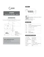 CLEAN Instruments DH200 Instruction Manual preview