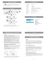 Preview for 2 page of CLEAN Instruments DH30 Operation Manual