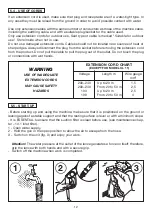 Preview for 12 page of Clean Matic CL22 Operating Instructions Manual