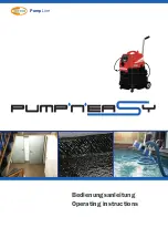 Clean Track Pump Series Operating Instructions Manual preview