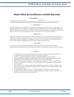 Preview for 22 page of Clean Water Systems 5900S Installation & Start?Up Manual