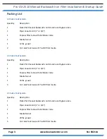 Preview for 3 page of Clean Water Systems Pro?OX 2510 Installation & Starting Manual