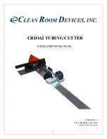 Clean CRD162 Operation Manual preview