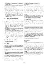 Preview for 13 page of cleanAIR Chemical 2F Operating Instructions Manual