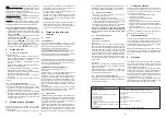 Preview for 14 page of cleanAIR CHEMICAL 3F Plus User Manual