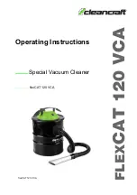 CleanCraft 7003130 Operating Instructions Manual preview