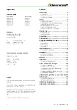 Preview for 2 page of CleanCraft 7520100 Operating Instructions Manual