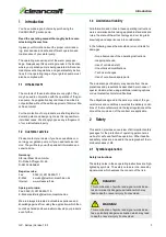 Preview for 3 page of CleanCraft 7521100 Operating Instructions Manual