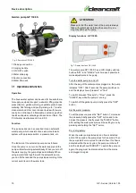 Preview for 10 page of CleanCraft 7521100 Operating Instructions Manual