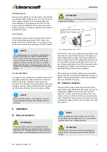 Preview for 11 page of CleanCraft 7521100 Operating Instructions Manual