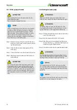 Preview for 14 page of CleanCraft 7521100 Operating Instructions Manual