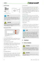 Preview for 10 page of CleanCraft 7522100 Operation Instructions Manual