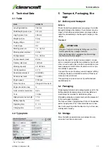 Preview for 11 page of CleanCraft ADSG 15 Operating Instructions Manual