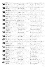 Предварительный просмотр 7 страницы CleanCraft dryCAT 133 IC-HC User And Maintenance Handbook