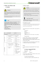 Предварительный просмотр 12 страницы CleanCraft flexCAT 120 VCA Operating Instructions Manual