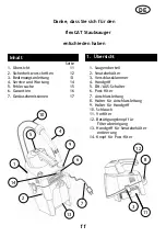 Предварительный просмотр 11 страницы CleanCraft flexCAT 16 H Instruction Manual