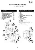 Предварительный просмотр 24 страницы CleanCraft flexCAT 16 H Instruction Manual