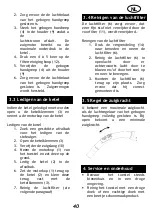 Предварительный просмотр 40 страницы CleanCraft flexCAT 16 H Instruction Manual