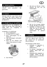 Предварительный просмотр 47 страницы CleanCraft flexCAT 16 H Instruction Manual