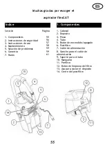 Предварительный просмотр 55 страницы CleanCraft flexCAT 16 H Instruction Manual