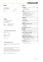 Preview for 2 page of CleanCraft HKM 700 Operating Instructions Manual