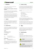 Preview for 3 page of CleanCraft HKM 700 Operating Instructions Manual