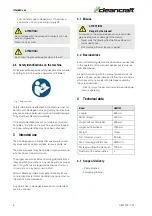 Preview for 6 page of CleanCraft HKM 700 Operating Instructions Manual