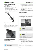 Preview for 9 page of CleanCraft HKM 700 Operating Instructions Manual