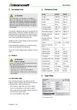 Preview for 7 page of CleanCraft KM 625 Operating Instructions Manual