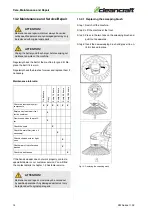 Preview for 14 page of CleanCraft KM 625 Operating Instructions Manual