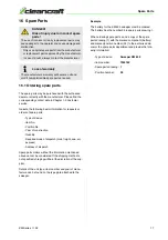 Preview for 17 page of CleanCraft KM 625 Operating Instructions Manual