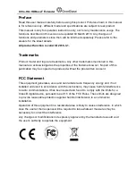 Preview for 2 page of CleanDigital TPU421 User Manual