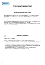 Preview for 2 page of Cleanfix 077.010 Operating Instruction