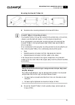 Preview for 19 page of Cleanfix E-Box 3.0 Installation Instructions Manual