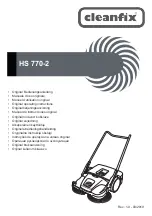 Cleanfix HS 770-2 Original Operating Instructions предпросмотр