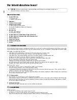 Preview for 4 page of Cleanfix RA 701 Care Manual