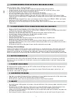 Preview for 6 page of Cleanfix RA 701 Care Manual