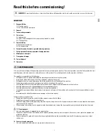 Preview for 7 page of Cleanfix RA 701 Care Manual